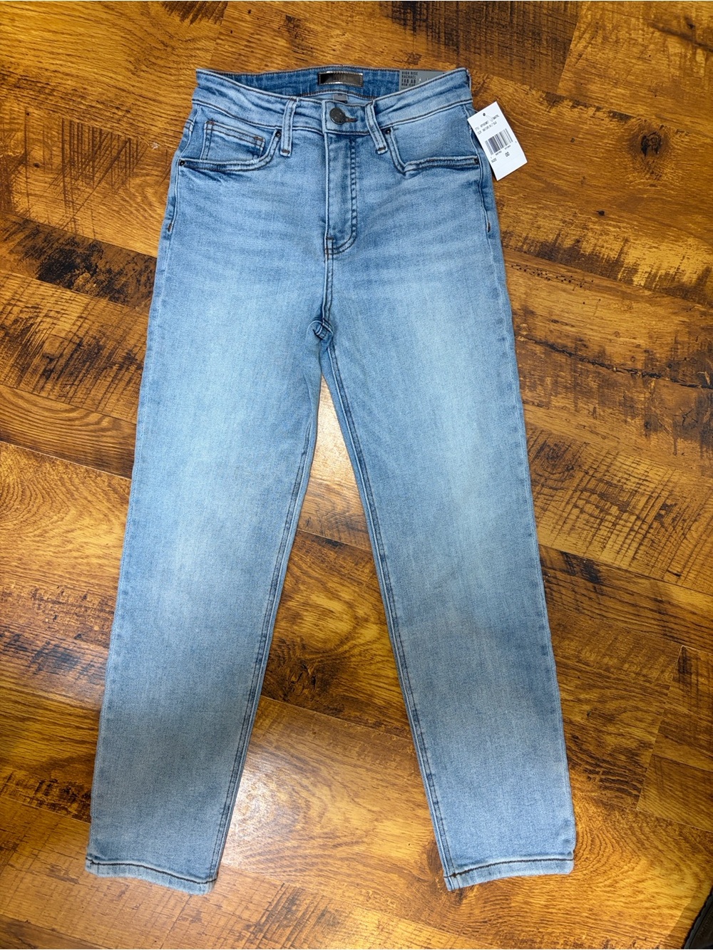 Kut from the Kloth Light Blue High-Rise Mom Jeans